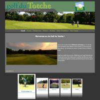 Golf du Totche - http://www.golftotcheaveyron.com/ site Responsive tous écrans et CMS