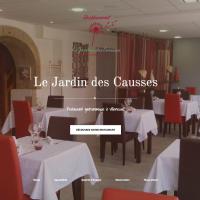 Restaurant Le Jardin des Causses à Villeneuve. https://www.lejardindescausses.com - RESPONSIVE tous écrans